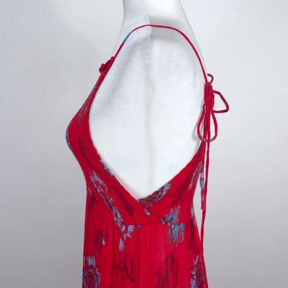 Intimately Free People Garden Party Floral Tiered Maxi Dress Size Small - Picture 5 of 16